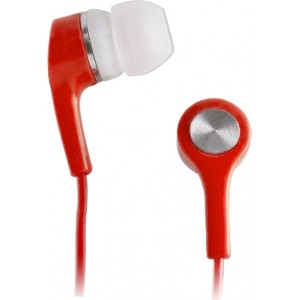 Setty wired earphones red