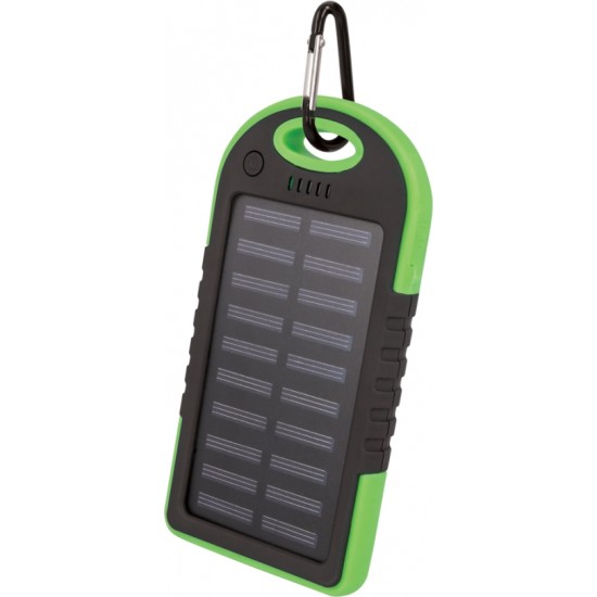 Setty solar power bank 5000 mAh green