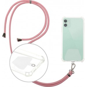 Universal neck strap for phones pink