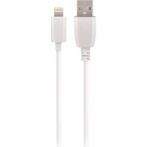 Maxlife cable USB - Lightning 2,0 m 2A white