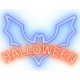 Neon PLEXI LED HALLOWEEN blue red NNE17 Neolia