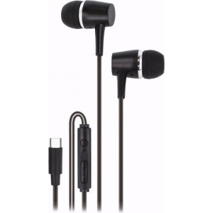 Setty wired earphones SPD-C-21 black