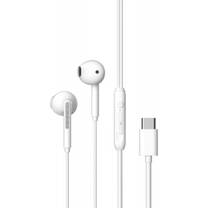 Devia wired earphones Kintone A1 Digital USB-C white