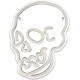 Neon PLEXI LED SKULL white FPNE07X Forever Light