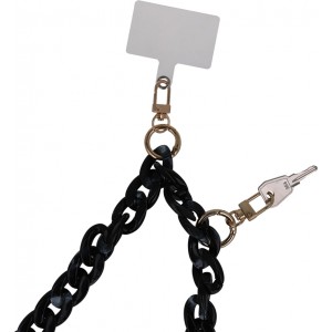 Phone chain long mottled black