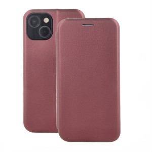 Telforceone Smart Diva case for Xiaomi Redmi 13C 4G / 13C 5G / Poco C65 burgundy