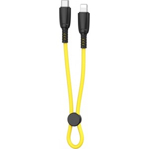 XO cable NB-Q248A PD USB-C - Lightning 0,25m 27W żółty