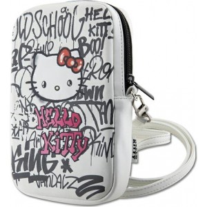 Hello Kitty Bag white Graffiti Kitty Head