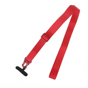 Phone strap red