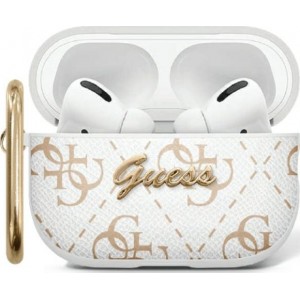 Cg Mobile Sas Guess PU New 4G Hook case for AirPods 3 white