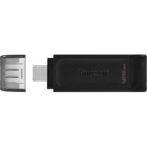 Kingston pendrive 128GB USB-C DT70 black