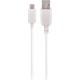 Telforceone S.a. Maxlife cable USB - USB-C 2,0 m 2A white