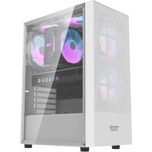 Darkflash A290 computer case (white) + 3 RGB fans