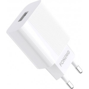 Foneng Fast charger Foneng EU28 12W, 1xUSB, QC 3.0 + Cable USB Micro