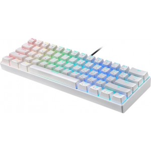 Motospeed Mechanical gaming keyboard Motospeed CK61 RGB (white)