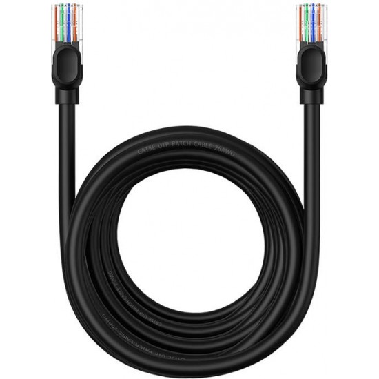 Baseus Ethernet CAT5, 8m network cable (black)