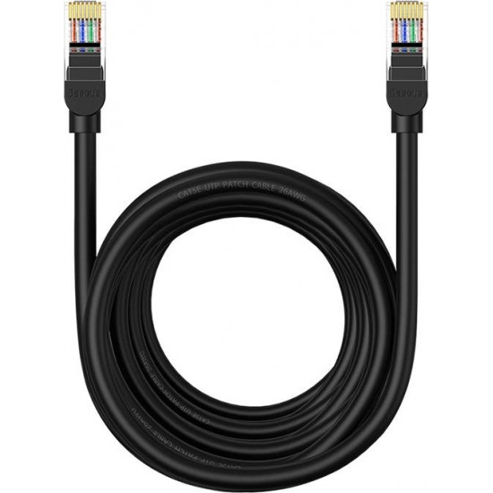 Baseus Ethernet CAT5, 8m network cable (black)