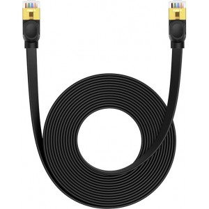 Baseus Cat 7 UTP Ethernet RJ45 Cable Flat 8 m black