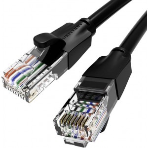 Vention Kabel sieciowy UTP CAT6 Vention IBEBG RJ45 Ethernet 1000Mbps 1,5m czarny