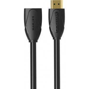 Vention Przedłużacz HDMI Vention VAA-B06-B100 1m 4K 30Hz (Czarny)