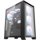 Darkflash DRX70 GLASS computer case (black) + 4 RGB fans