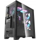 Darkflash DRX70 GLASS computer case (black) + 4 RGB fans