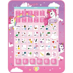 Lexibook Unicorn bilingual talking educational tablet