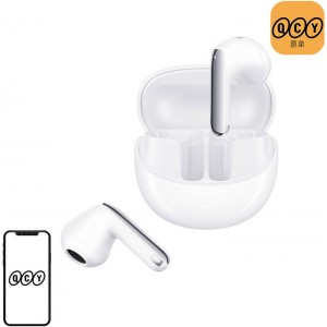 QCY TWS QCY AilyBuds Pro+ HT10 Pro Headphones, ANC (white)