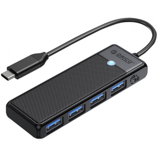 Orico Hub 4in1 USB A3.0x4 (black)