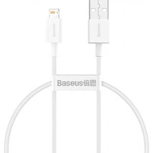 Baseus cable Superior USB - Lightning 0,25 m 2,4A white