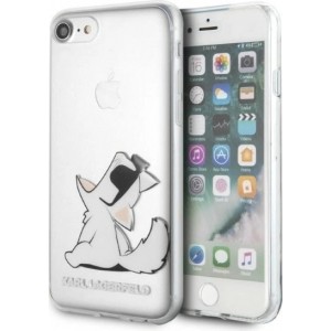 Karl Lagerfeld KLHCI8CFNRC iPhone 7/8 SE 2020 / SE 2022 hardcase transparent Choupette Fun