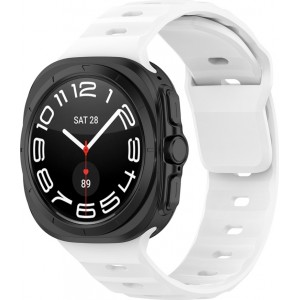 4Kom.pl Smartwatch Band Watch Strap for Samsung Galaxy Watch Ultra 47mm White