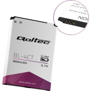 Qoltec Battery for Nokia BL-4CT | 5310 | 6700 | X2 | 860mAh