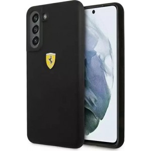 Ferrari Hardcase for Samsung Galaxy S21 FE black/black Silicone