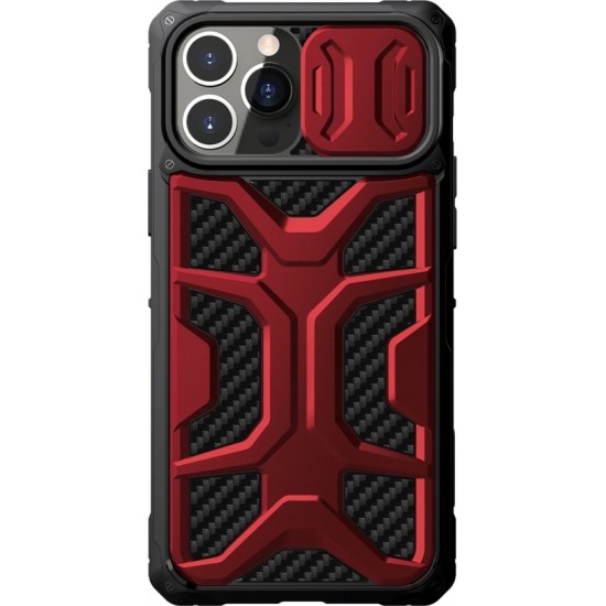 Nillkin Adventruer Case case for iPhone 13 Pro armored cover with camera cover red