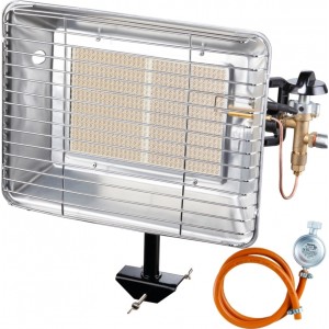 Meva BRI radiant heater for PB LPG gas cylinder