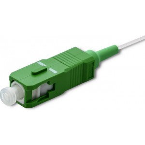 Qoltec Pigtail fiber optic SC/APC | Singlemode | 9/125 | G657A | 1m