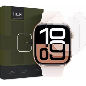 Hofi Folia Hydrożelowa Hofi Hydroflex Pro  2-Pack do Apple Watch 10 (42 mm) Clear