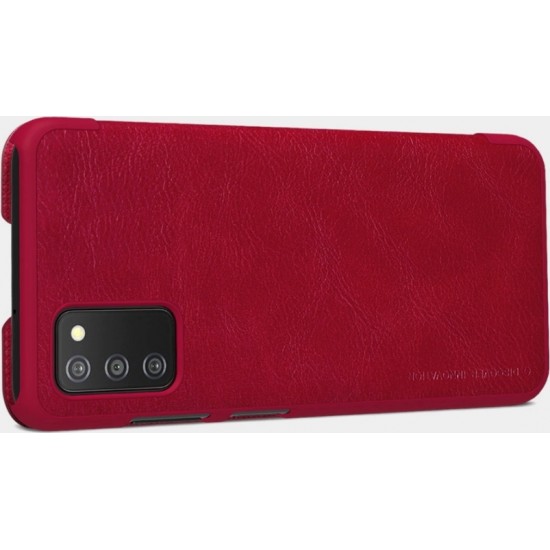 Nillkin Qin leather holster case for Samsung Galaxy A03s red