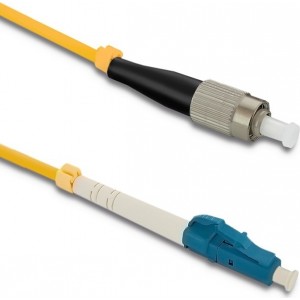 Qoltec Patchcord fiber optic FC/UPC - LC/UPC | Singlemode | 9/125 | G652D | Simplex | 5m