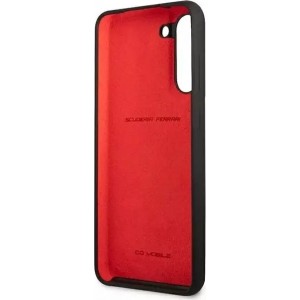 Ferrari Hardcase for Samsung Galaxy S21 FE black/black Silicone