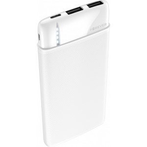 Forever power bank TB-100M 10000 mAh white