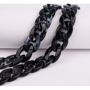 Phone chain long mottled black