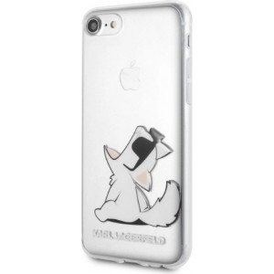 Karl Lagerfeld KLHCI8CFNRC iPhone 7/8 SE 2020 / SE 2022 hardcase transparent Choupette Fun