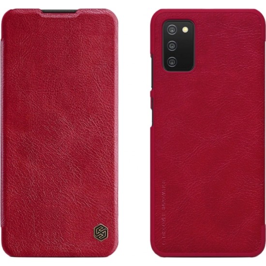 Nillkin Qin leather holster case for Samsung Galaxy A03s red