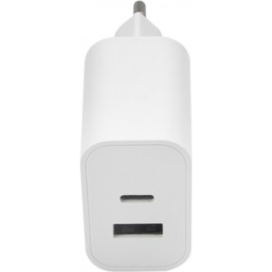 Telforceone Maxlife MXTC-06 PD QC charger 1x USB-C 1x USB 20W white