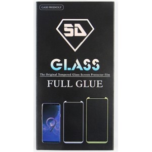 Telforceone Tempered glass 5D for Realme C53 4G black frame