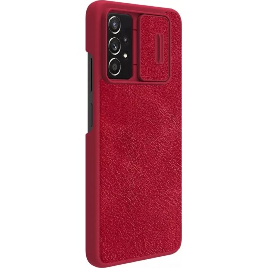 Nillkin Qin leather holster for Samsung Galaxy A73 red