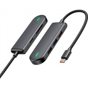 Mcdodo Hub USB-C Mcdodo HU-1430 5w1 (USB2.0*3,USB3.0*1,SD/TF)