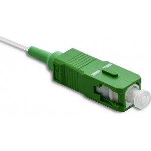 Qoltec Pigtail fiber optic SC/APC | Singlemode | 9/125 | G657A | 1m